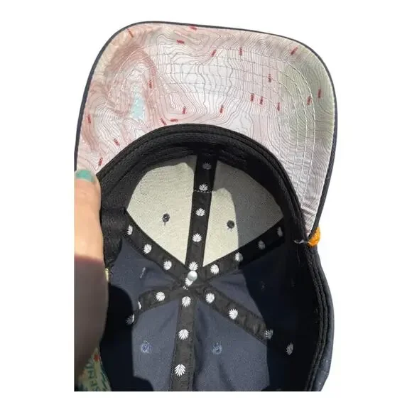 Sendero Rocky Mountain National Park Snapback Hat Curved Bill - Picture 5 of 5